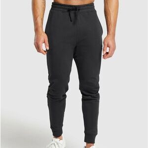 Gymshark CREST JOGGERS Black Medium‎ NWT in packaging